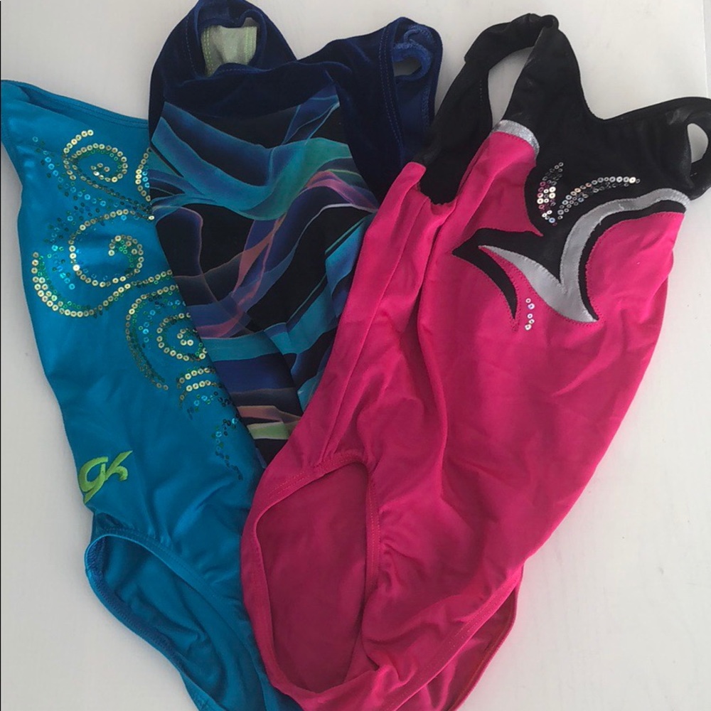 Kids gymnastics leotards